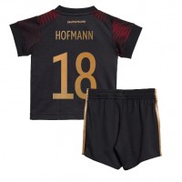 Fotballdrakt Barn Tyskland Jonas Hofmann #18 Bortedraktsett VM 2022 Kortermet (+ Korte bukser)